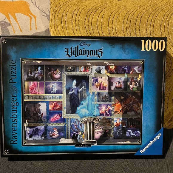 Ravensburger 1000 Piece Puzzle - Disney Villainous Hades - Picture 1 of 2